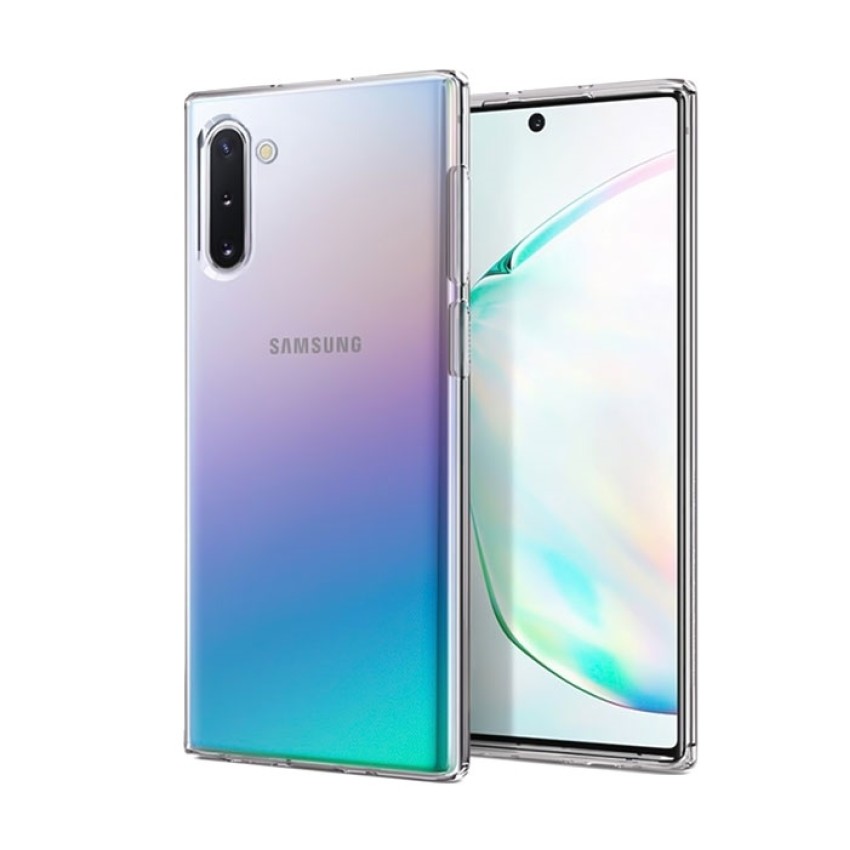 Θήκη Πλάτης Σιλικόνης Απλή για Samsung N970F Galaxy Note 10 - Χρώμα: Διάφανο