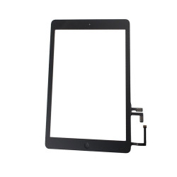 Μηχανισμός αφής Touch Screen και Κεντρικό Κουμπί με Καλωδιοταινία για iPad 5 9.7'' A1822 / A1823 - Χρώμα: Μαύρο