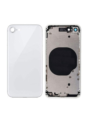 Πίσω Καπάκι και Μεσαίο Πλαίσιο Assembly (Housing) για Apple iPhone 8 - Χρώμα: Λευκό