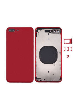 Πίσω Καπάκι και Μεσαίο Πλαίσιο Assembly (HOUSING) για Apple iPhone 8 Plus - Χρώμα: Κόκκινο