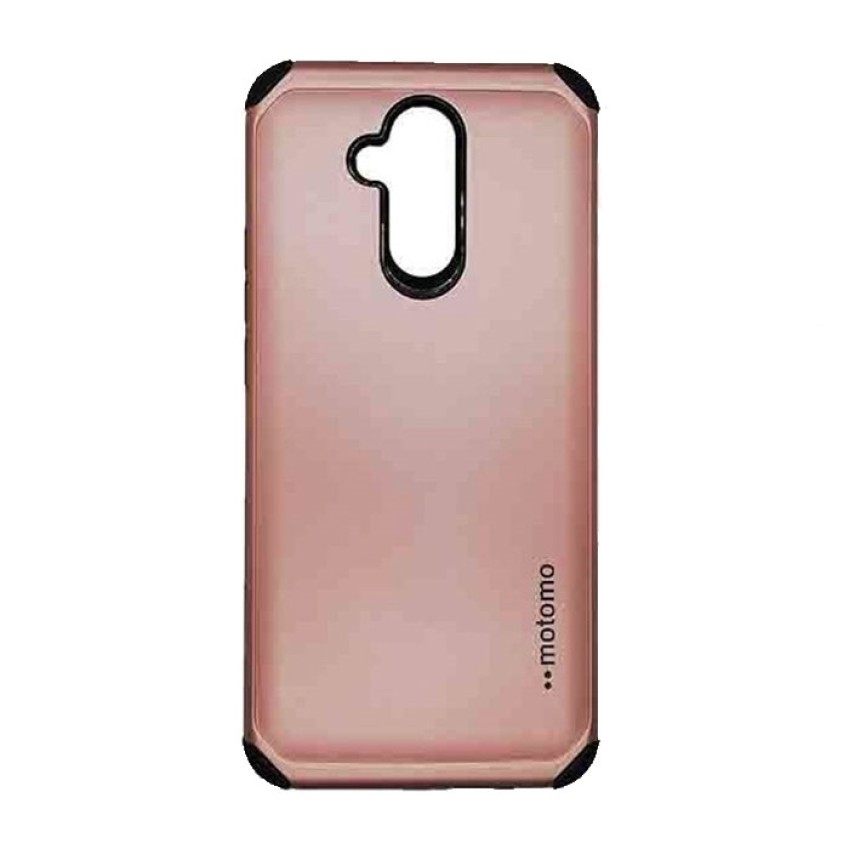 Σκληρή Θήκη Πλάτης Motomo για Huawei Mate 20 Lite - Χρώμα: Ρόζ Χρυσό