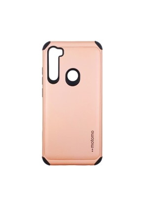 Hard Back Cover Motomo Case for Xiaomi Redmi Note 8T - Color: Rose Gold