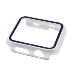 360 Case with Tempered Glass for Apple Watch Series 42mm - Color: White