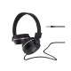 PZX R2 Headphones Stereo Headset Ακουστικά με Καλώδιο - Χρώμα: Μαύρο