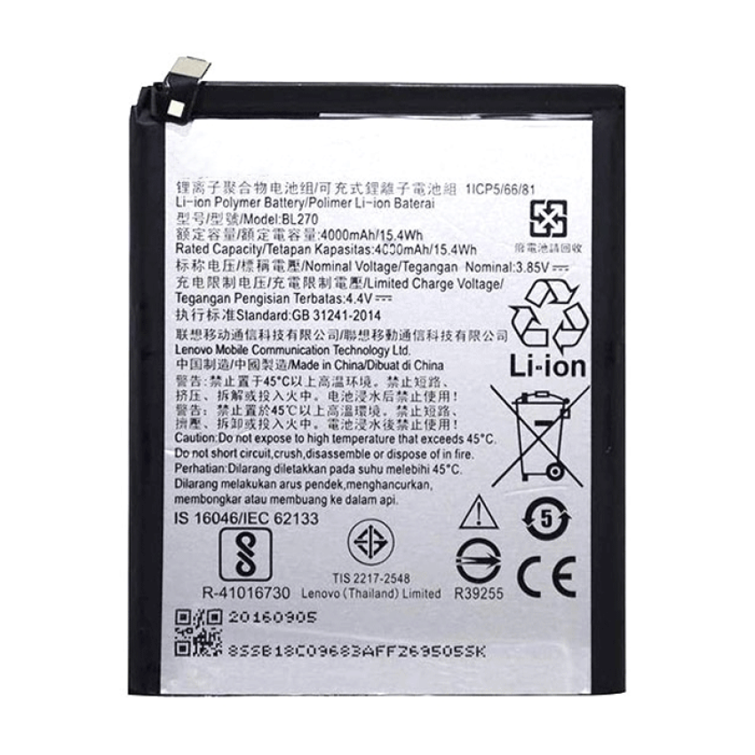 Μπαταρία Συμβατή με Lenovo BL273 για K8 Plus  - 4000mAh