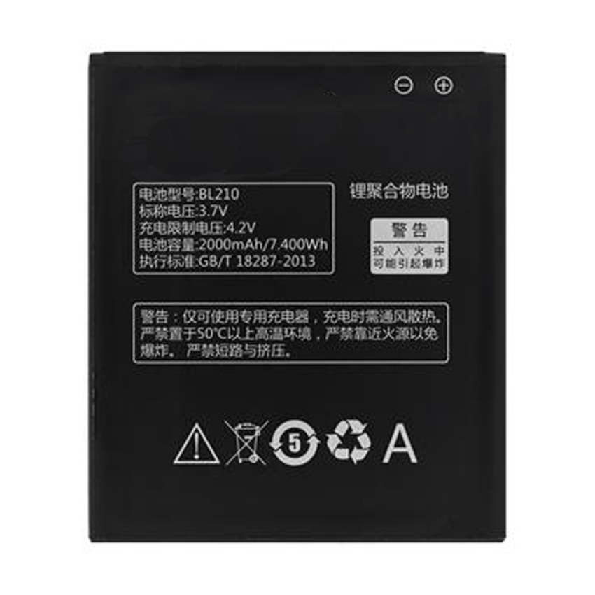 Μπαταρία Συμβατή με Lenovo BL210 για S820/S820E/A750E/A770E/A656/A766/A658T/S650/A526/A536 - 2000mAh