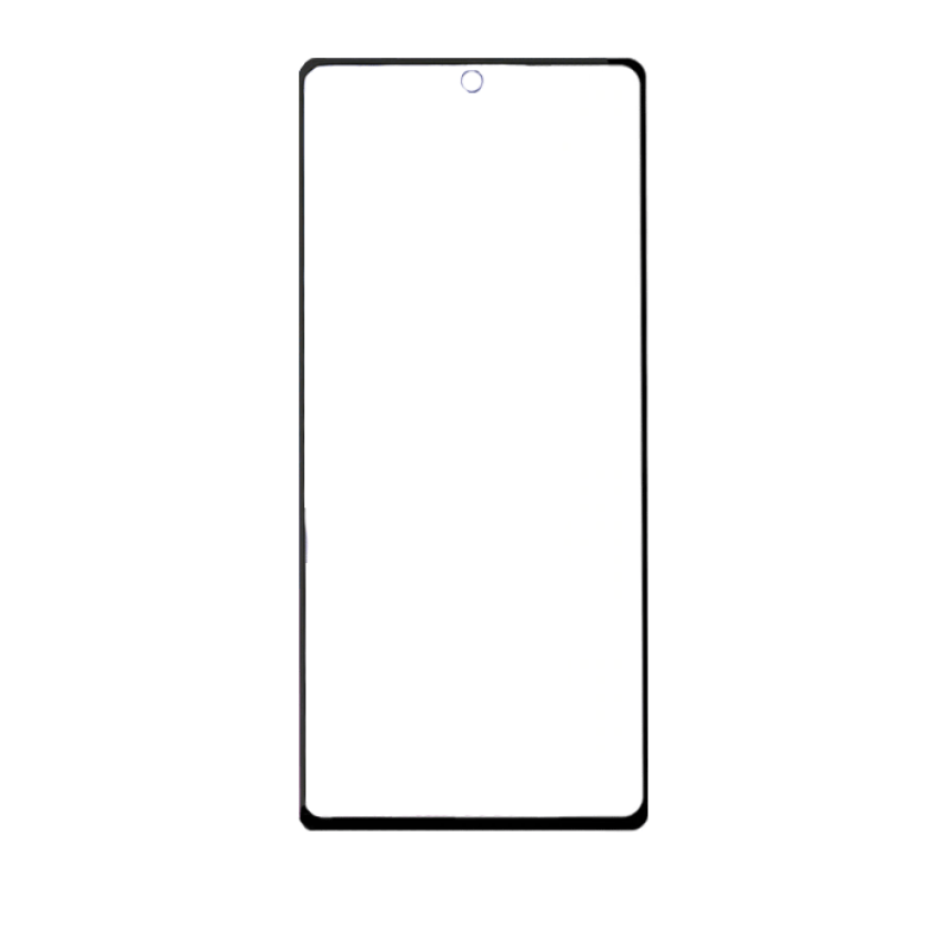 Τζαμάκι οθόνης Lens για Samsung Galaxy Note 10 Lite G770F - Χρώμα: Μαύρο