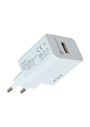 PZX C826E Φορτιστής Ταξιδιού Quick Charger / Traveling Quick Charger   - Χρώμα: Λεύκο