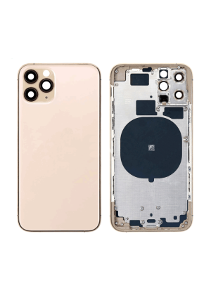 Πίσω Καπάκι με Πλαίσιο (HOUSING) για iPhone 11 Pro - Χρώμα: Χρυσό