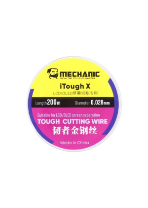 Mechanic iTough X Σύρμα Αποκόλλησης Οθόνης 0,028mm 200 μέτρα