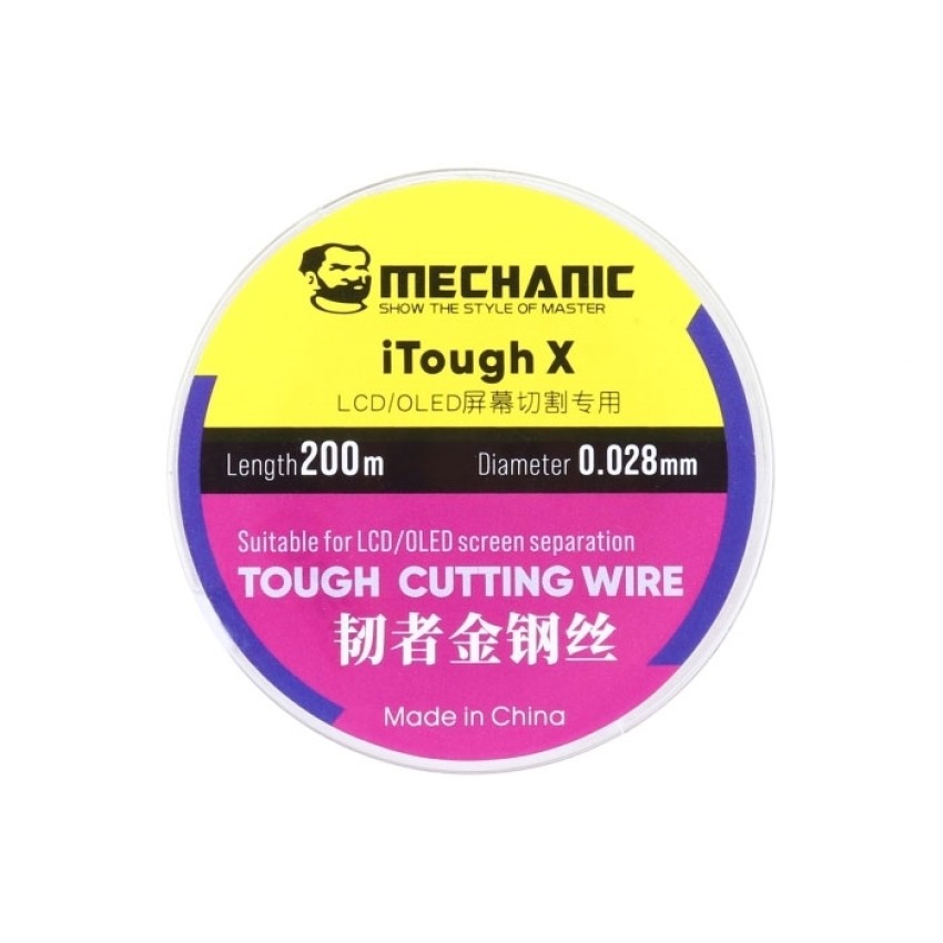 Mechanic iTough X Σύρμα Αποκόλλησης Οθόνης 0,028mm 200 μέτρα