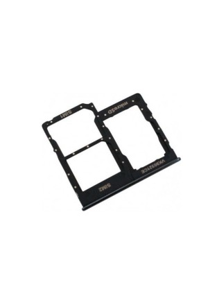 Γνήσια Υποδοχή Κάρτας Dual SIM και SD (SIM Tray Card Holder) για Samsung Galaxy A40 A405 GH98-44303Α - Χρώμα: Μαύρο