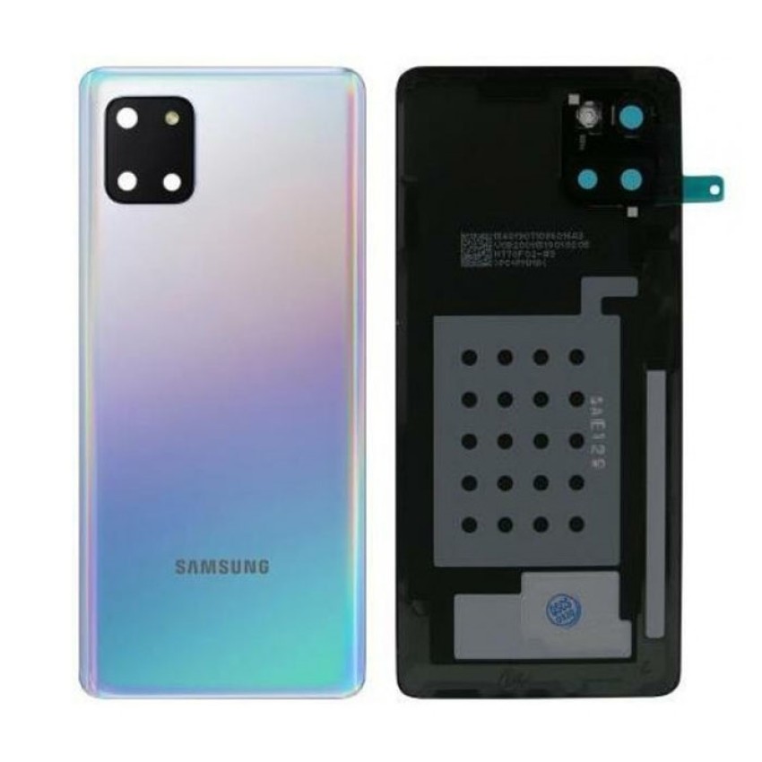 Γνήσιο Πίσω Καπάκι με Τζαμάκι Κάμερας για Samsung Galaxy Note 10 Lite N770F GH82-21972B - Χρώμα: Aura Glow