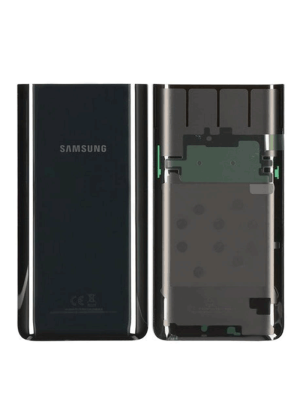 Γνήσιο Πίσω Καπάκι για Samsung Galaxy A80 A805F GH82-20055A - Χρώμα: Μαύρο