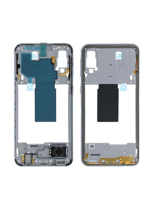 Γνήσιο Μεσαίο Πλαίσιο Middle Frame για Samsung Galaxy A40 A405F GH97-22974Β - Χρώμα: Λευκό