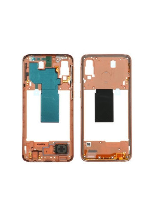 Γνήσιο Μεσαίο Πλαίσιο Middle Frame για Samsung Galaxy A40 A405F GH97-22974D - Χρώμα: Κοραλί