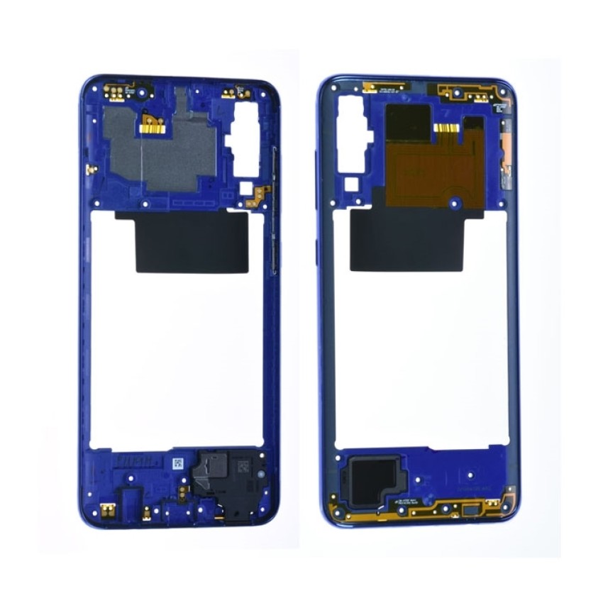 Γνήσιο Μεσαίο Πλαίσιο Middle Frame για Samsung Galaxy Α70 A705F GH97-23258C - Χρώμα: Μπλε