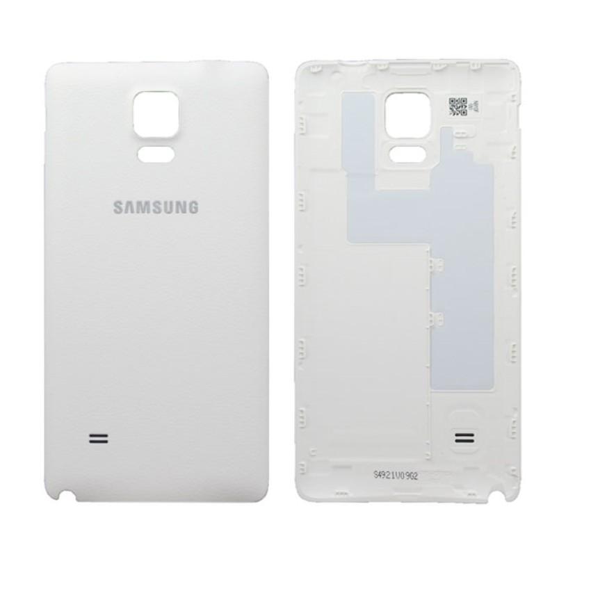 Γνήσιο Πίσω Καπάκι για Samsung Galaxy Note 4  N910F GH98-34209Α - Χρώμα: Λευκό