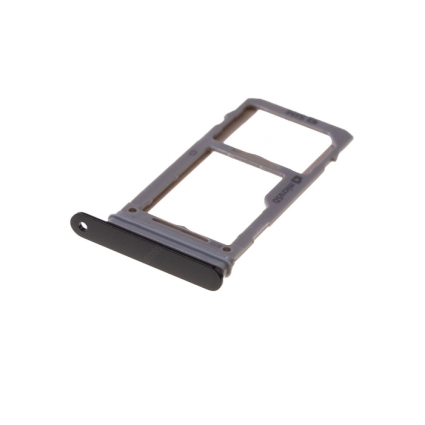 Γνήσια Υποδοχή Κάρτας Dual SIM και SD (SIM Tray Card Holder) για Samsung Galaxy Note 9 N960F GH98-42940A - Χρώμα: Μαύρο