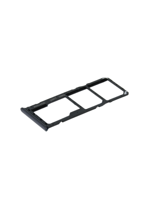 Γνήσια Υποδοχή Κάρτας  Dual SIM και SD (SIM Tray Card Holder) για Samsung Galaxy A50 A505F GH98-43922Α - Χρώμα: Μαύρο