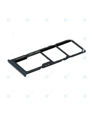 Γνήσια Υποδοχή Κάρτας Dual SIM και SD (SIM Tray Card Holder) για Samsung Galaxy A30S A307F GH98-44769A - Χρώμα: Μαυρό