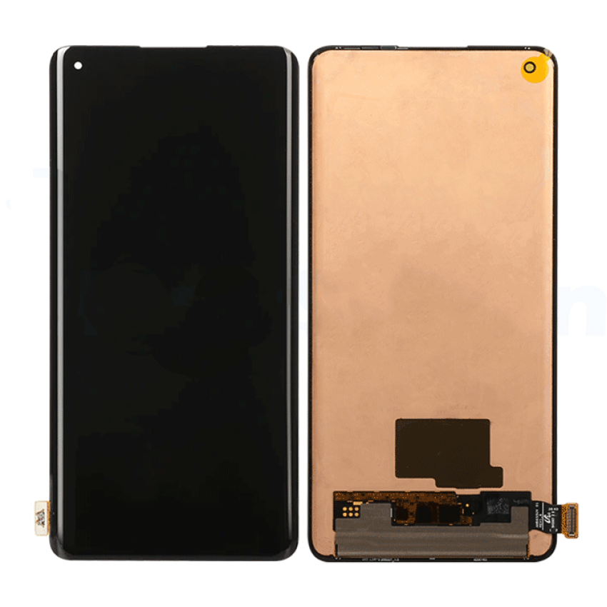 Fluid AMOLED Οθόνη LCD με Μηχανισμό Αφής για Oneplus 8 Pro - Χρώμα: Μαύρο