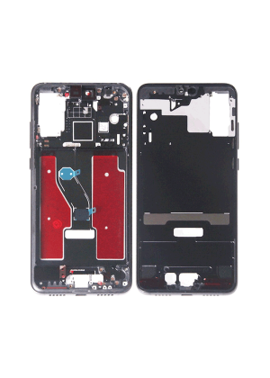 Μεσαίο Πλαίσιο Οθόνης LCD Front Frame για Huawei P20 Pro - Χρώμα: Ασημί