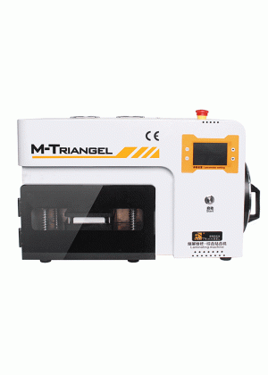 M-Triangel MT-17s 220V Vacuum Μηχανή Πλαστικοποιήσης και Αφαίρεσης Φυσσαλίδων για Επίπεδες/Καμπηλωτές Οθόνες Κινητών