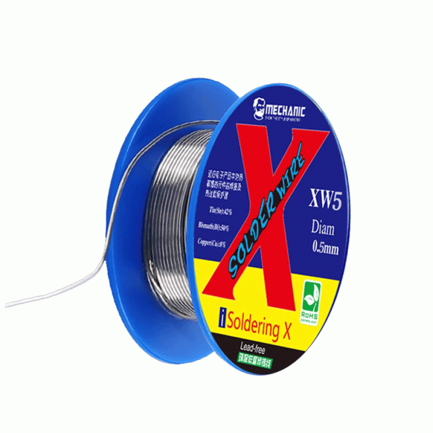 Mechanic XW5 iSoldering X Series Σύρμα Συγκόλλησης - Πάχος: 0.5 mm (40g)