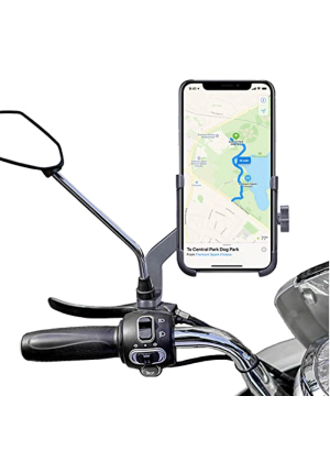 Universal Βάση Κινητού Μοτοσυκλέτας / Moto Mount Holder - Χρώμα: Μαύρο