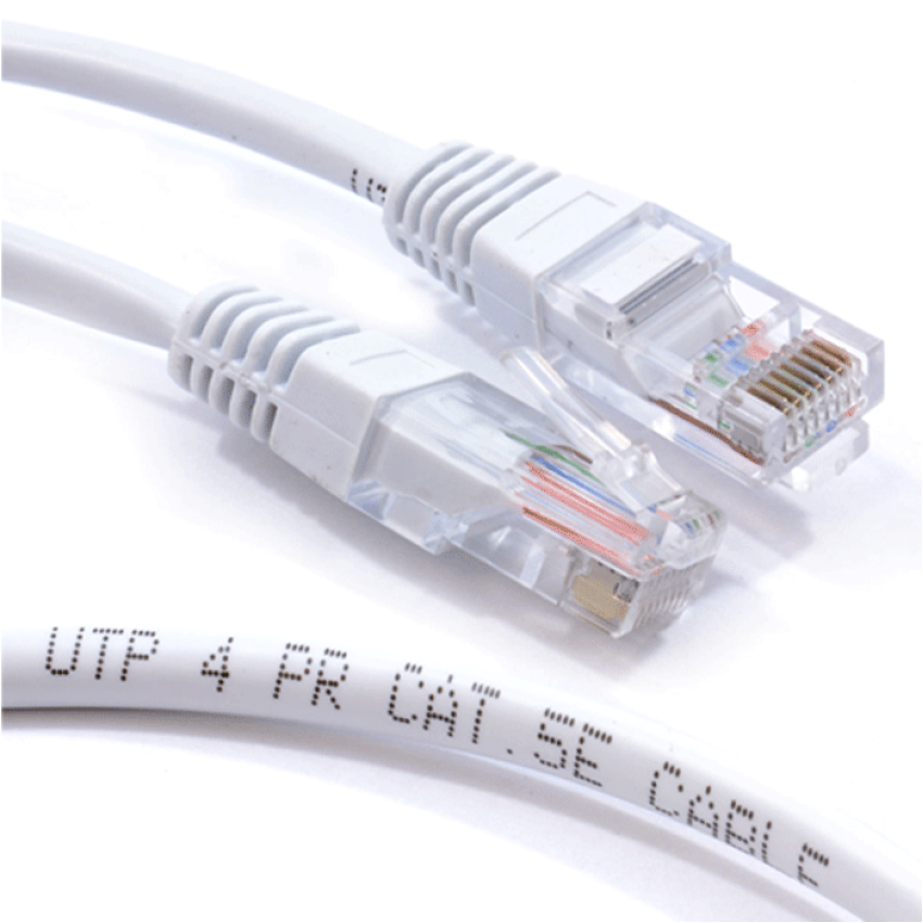 Καλώδιο UTP CAT-5E LAN Ethernet 3m - Χρώμα: Γκρι