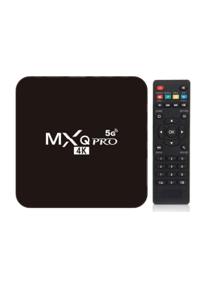 MXQ 4K PRO - Android Mini TV Box 4K Ultra HD 1080P Internet TV Multimedia - Ram: 4GB Δίσκος: 64GB Συχνότητα: 2.4GHz