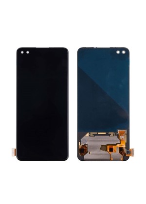 Fluid AMOLED Οθόνη LCD με Μηχανισμό Αφής για OnePlus Nord 5G AC2001 / AC2003 - Χρώμα: Μαύρο