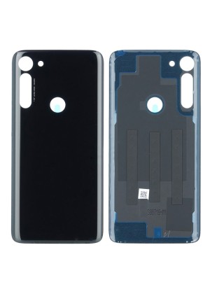 Γνήσιο Πίσω Καπάκι για Motorola Moto G8 Power 5S58C16145 - Χρώμα: Μαύρο