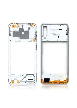 Γνήσιο Μεσαίο Πλαίσιο Middle Frame για Samsung Galaxy A30s A307F GH98-44765D - Χρώμα: Λευκό