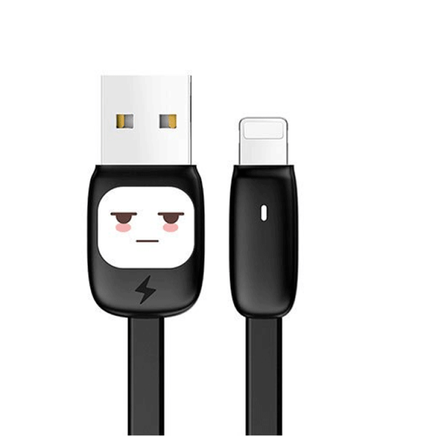 USAMS U7 US-SJ231 Καλώδιο Φόρτισης Lightning to USB 1.2M - Χρώμα: Μαύρο