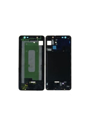 Γνήσιο Μπροστινό Πλαίσιο Οθόνης LCD για Samsung Galaxy A7 2018 A750 GH98-43588A - Χρώμα: Μαύρο