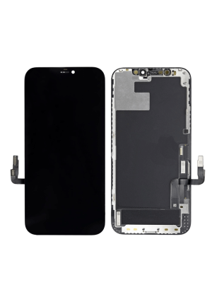 GX Hard OLED Οθόνη LCD με Μηχανισμό Αφής για iPhone 12 / 12 Pro - Χρώμα: Μαύρο