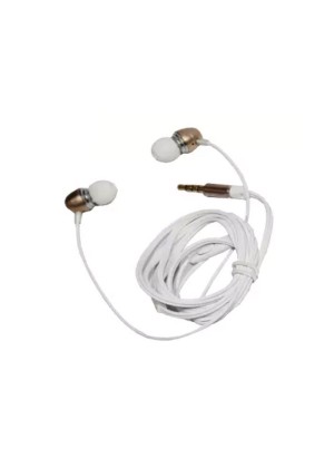 Earldom Et-E9 Ultra Bass With Hard Case Metal In-Ear Wired Earphone - Χρώμα: Λευκό