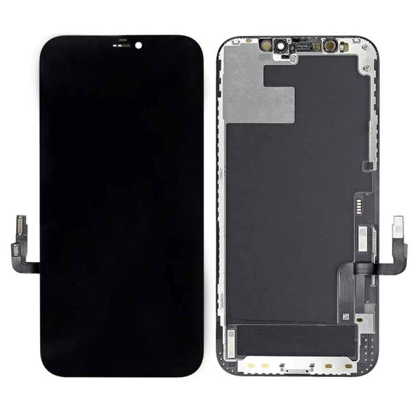 ZY COF Incell Οθόνη LCD με Μηχανισμό Αφής για iPhone 12/12 Pro - Χρώμα: Μαύρο