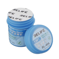 RELIFE RL- 404 138°C Low Temperature Solder Paste 40G