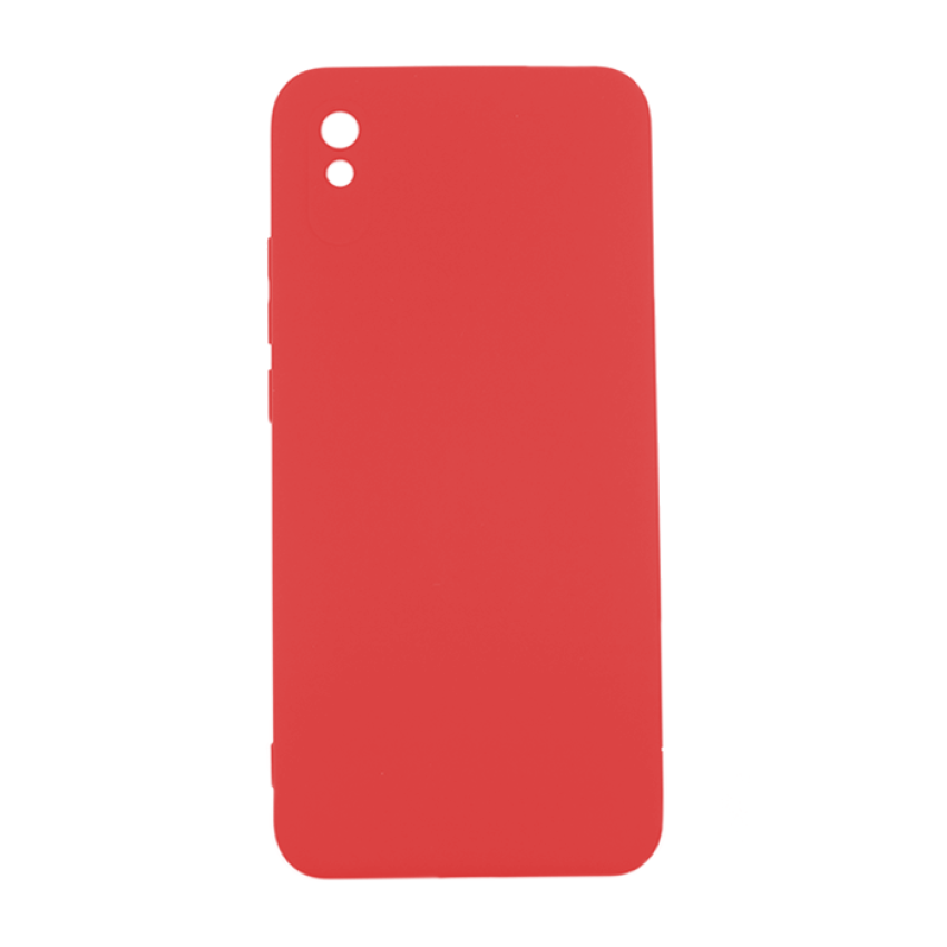 Θήκη Πλάτης Σιλικόνης Soft για Xiaomi Redmi 9AT - Χρώμα: Κόκκινο