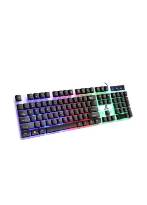 Jeqang JK-922 Πληκτρολόγιο Gaming Keyboard με RGB φωτισμό Backlight type : 7 colour Αγγλικό