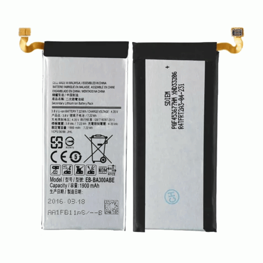 Μπαταρία Συμβατή για Samsung Galaxy EB-BA300ABE A300F A3 2015 - 1900mAh