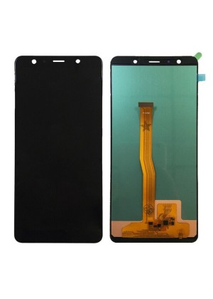 Incell Οθόνη LCD με Μηχανισμό Αφής για Samsung Galaxy A7 2018 A750F - Χρώμα: Μαύρο