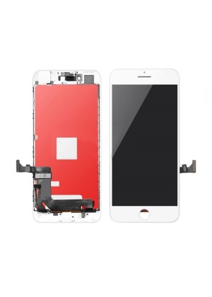 HX HL Οθόνη LCD με Μηχανισμό Αφής για iPhone 8 Plus - Χρώμα: Λευκό