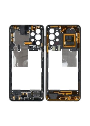 Γνήσιο Μεσαίο Πλαίσιο Middle Frame για Samsung Galaxy A32 5G A326 GH97-25939A - Χρώμα: Μαύρο