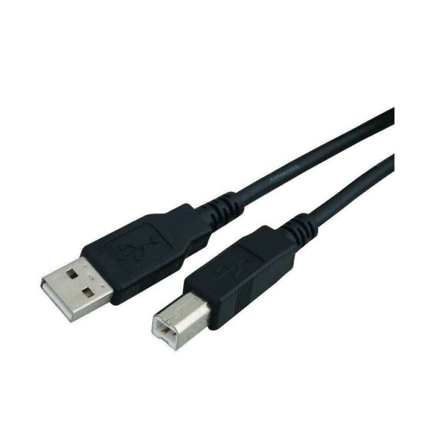 Καλώδιο USB 2.0 USB-A Male σε USB-B Male 1.5m (CAB-U016) - Χρώμα: Μαύρο