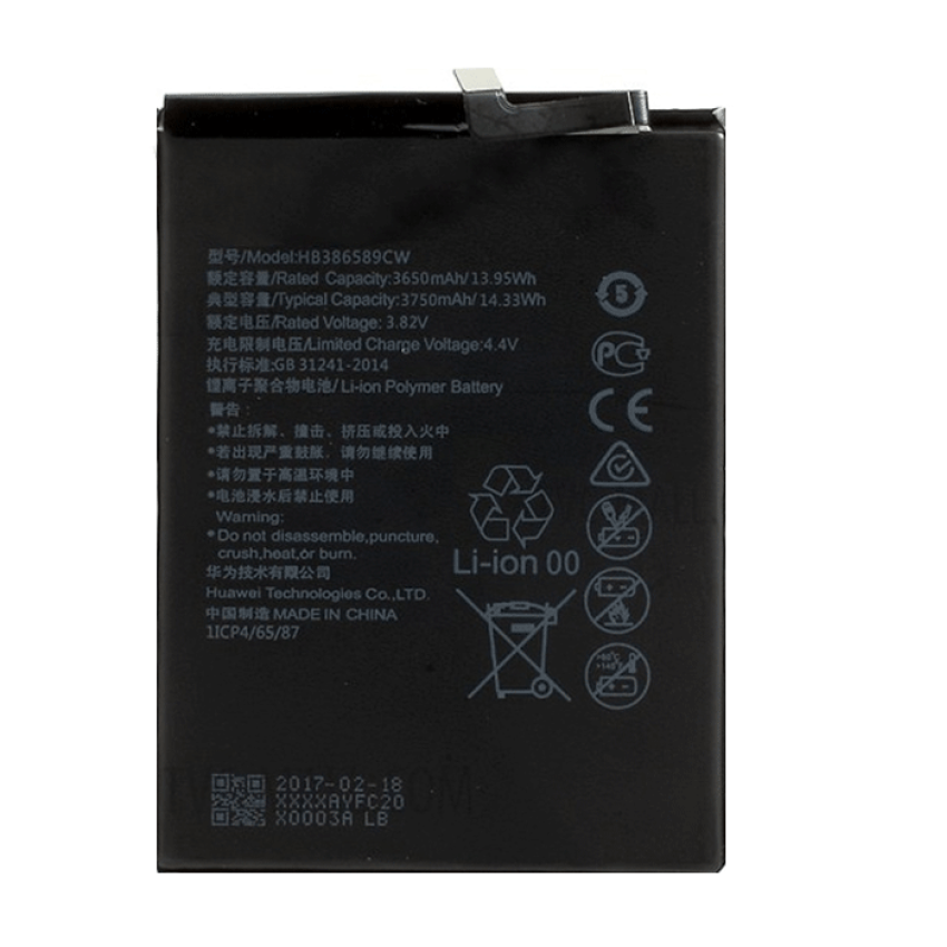 Μπαταρία Συμβατή για Huawei HB386589ECW / HB386590ECW για P10 Plus OEM - 3750mAh