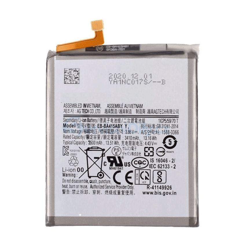 Μπαταρία Συμβατή με Samsung Galaxy EB-BA415ABY για A41 A415F - 3500mAh